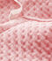 Cardigan bébé en tubique rose CHARME