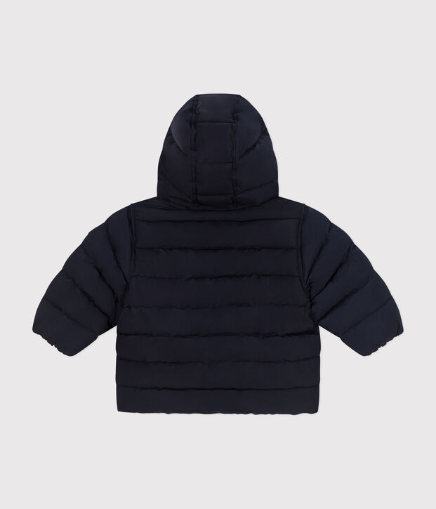 Doudoune doubl&eacute;e polaire b&eacute;b&eacute; bleu