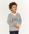 Sweatshirt enfant garçon gris SUBWAY CHINE