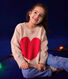 Pull laine et coton enfant fille