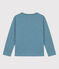 Tee-shirt manches longues en coton enfant garçon bleu ROVER