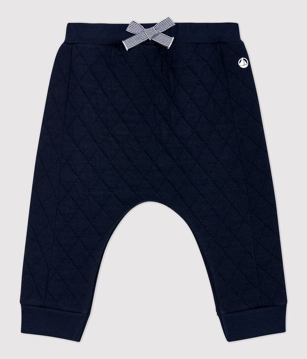Pantalon matelass&eacute; b&eacute;b&eacute; bleu marine