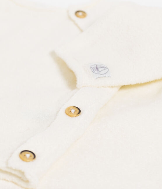 Ensemble deux pièces blanc bébé en tricot blanc MARSHMALLOW