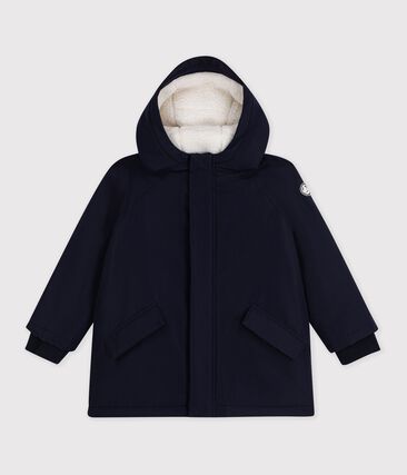 Parka enfant mi-longue unie