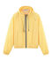 Coupe-vent court mixte jaune HONEY/blanc MARSHMALLOW