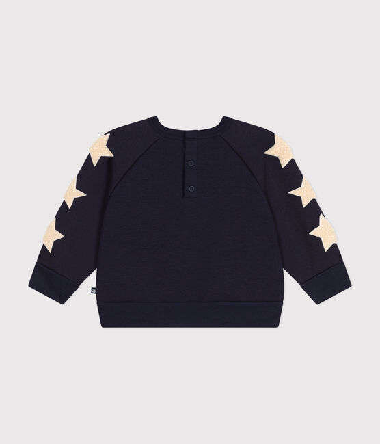 Sweatshirt en molleton bébé bleu SMOKING