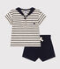 Ensemble tee-shirt et short en jersey bébé