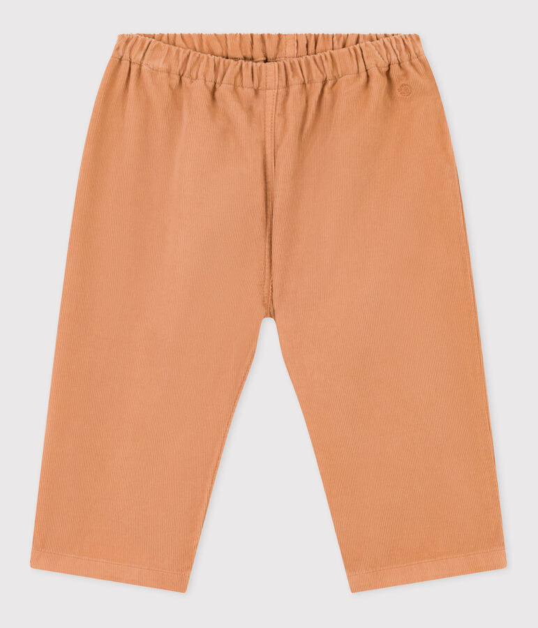 Pantalon en velours fin b&eacute;b&eacute; rose SIENNA