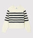 Pull mohair et coton enfant fille