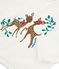 Tee-shirt sérigraphié enfant fille blanc MARSHMALLOW