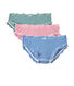 Lot de 3 culottes à volants femme