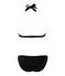 Maillot de bain deux pièces femme noir NOIR