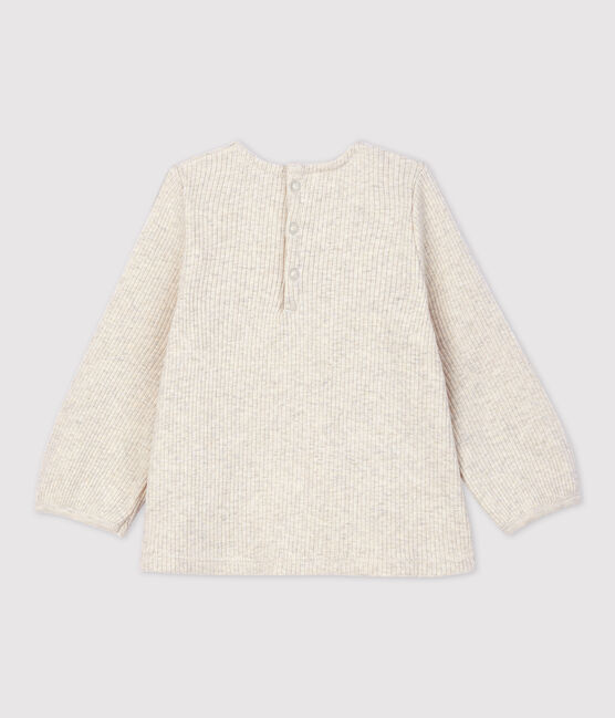Blouse en coton bébé. beige MONTELIMAR CHINE
