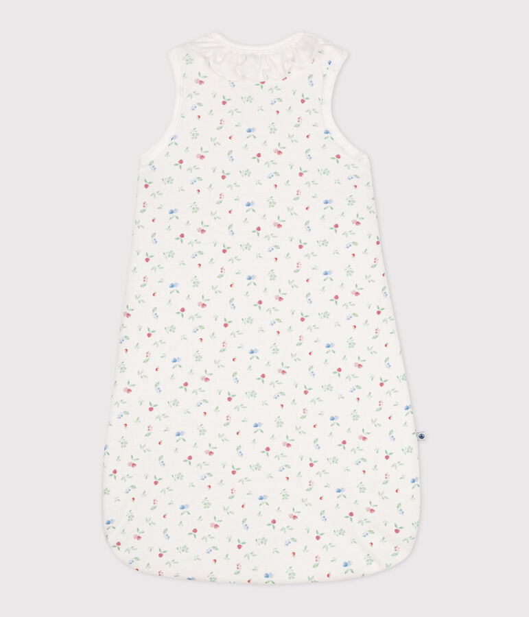 Gigoteuse b&eacute;b&eacute; en coton imprim&eacute; fruits TOG 2 blanc MARSHMALLOW/blanc MULTICO