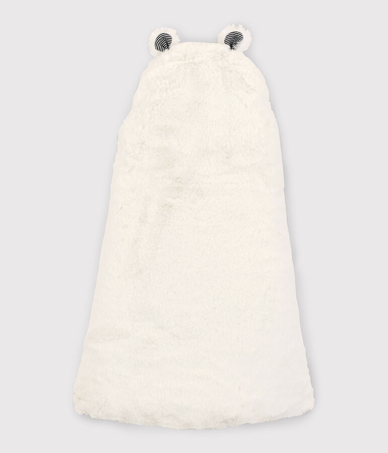 Nid d'ange b&eacute;b&eacute; en sherpa blanc MARSHMALLOW
