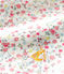 Blouse manches courtes imprim&eacute;e b&eacute;b&eacute; fille blanc/multicouleur