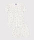 Pyjama short enfant en coton fruits