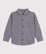 Chemise enfant en coton à carreaux