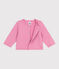 Cardigan bébé en coton uni BOUDOIR