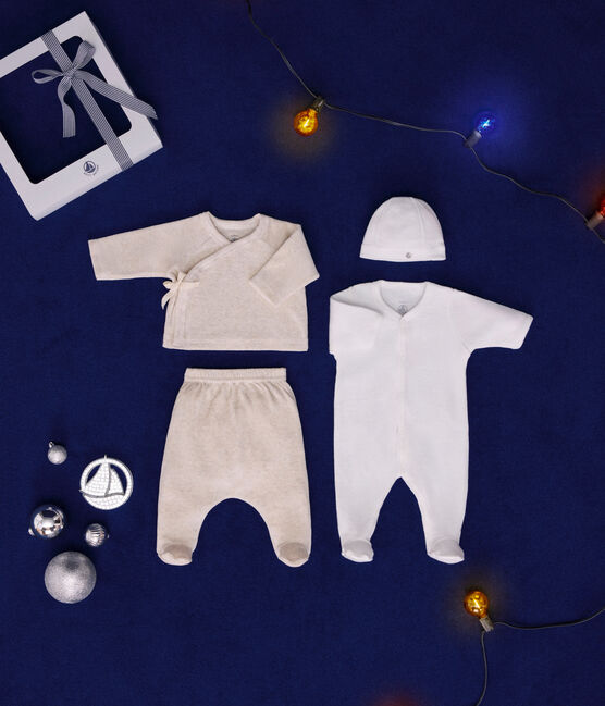 Lot 4 pièces en coton bébé variante 1