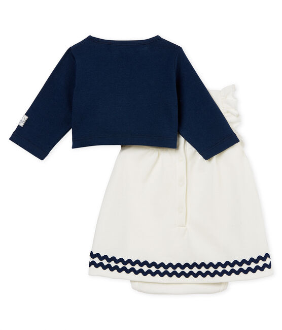 Robe body et cardigan bébé fille variante 1