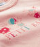Body manches longues bébé fille rose MINOIS