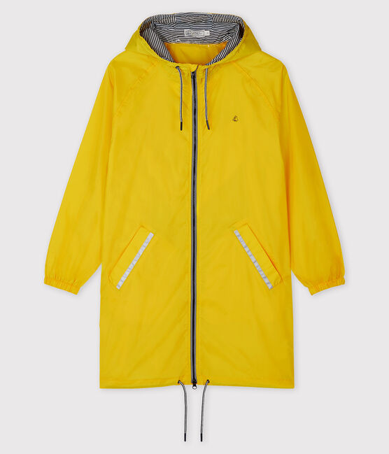 Coupe vent long femme jaune JAUNE