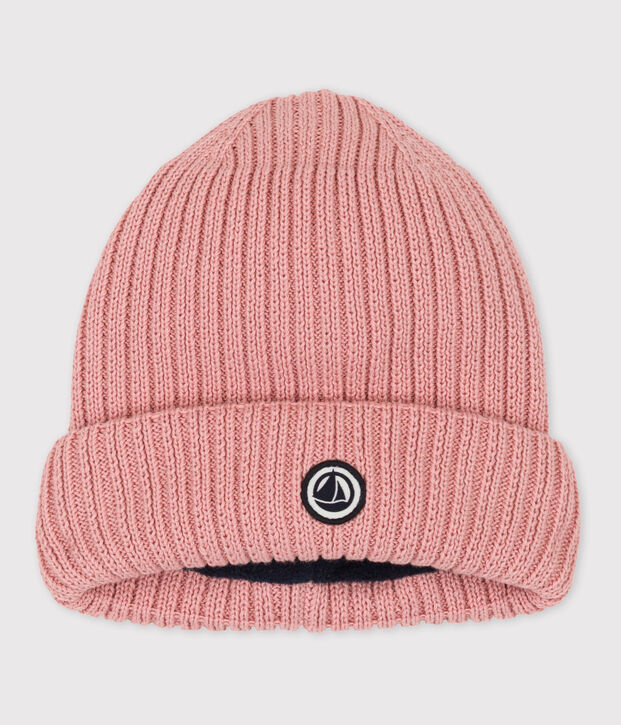Bonnet enfant gar&ccedil;on-fille rose