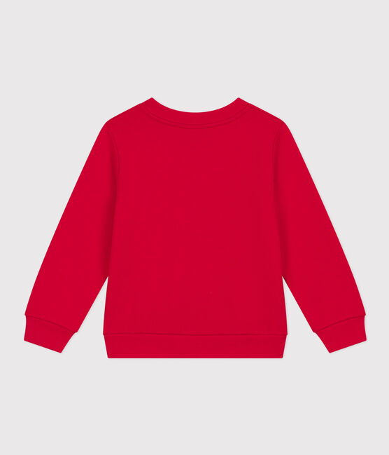 Sweatshirt en molleton enfant garçon rouge CORRIDA