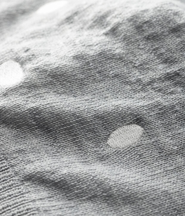 Bonnet b&eacute;b&eacute; fille/gar&ccedil;on gris