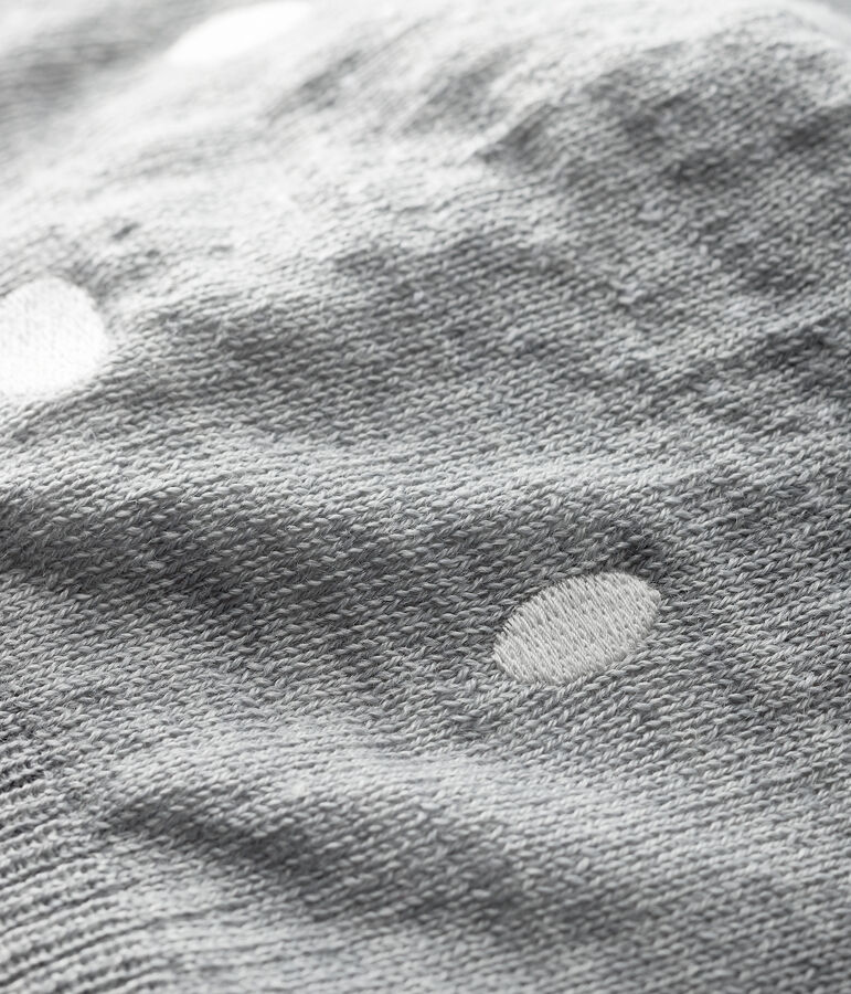 Bonnet b&eacute;b&eacute; fille/gar&ccedil;on gris