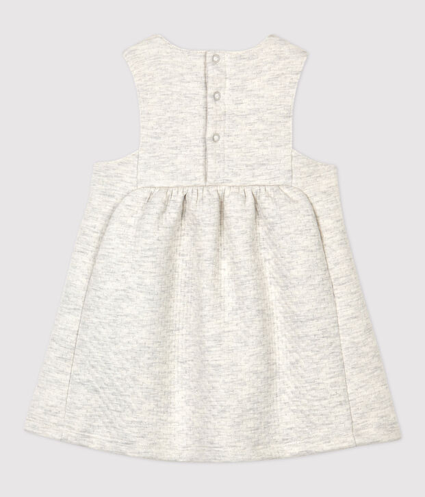 Robe matelass&eacute;e b&eacute;b&eacute;. beige