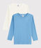 Lot de 2 tee-shirts manches longues imprimé géométrique petit garçon variante 1