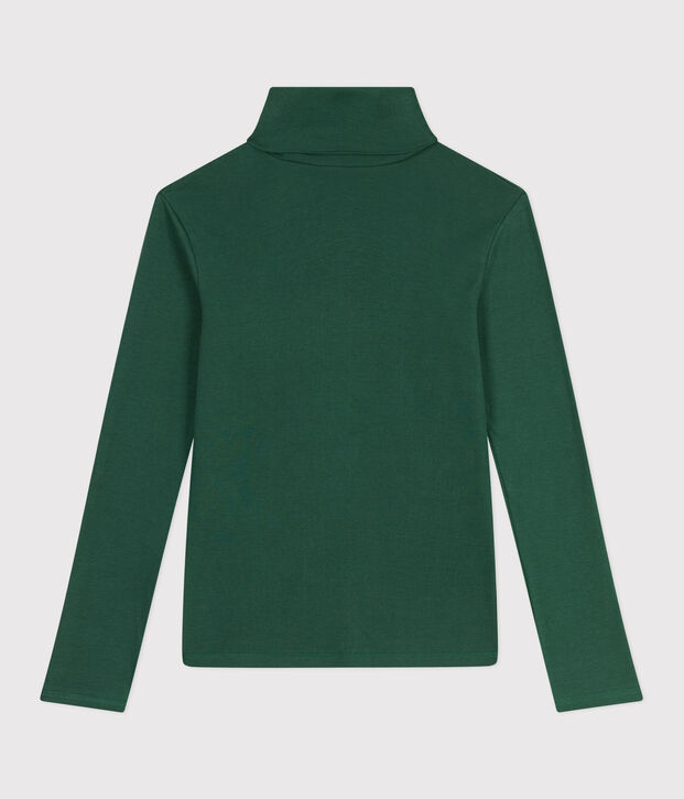Sous-pull femme l'iconique en coton vert