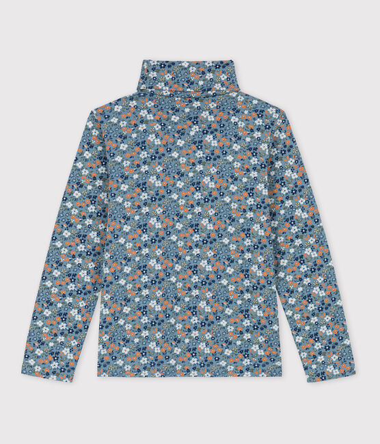 Sous-pull imprimé fleuri en coton enfant fille ROVER/ MULTICO
