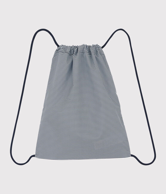 Sac à dos enfant fille/garçon bleu SMOKING/blanc MARSHMALLOW