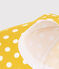 Casquette imprimée à pois enfant fille jaune SHINE/blanc MARSHMALLOW