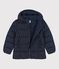 Doudoune enfant fille bleu SMOKING/ ARGENT