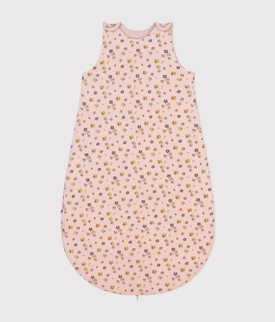 Gigoteuse en velours bébé TOG 3 rose SALINE/blanc MULTICO
