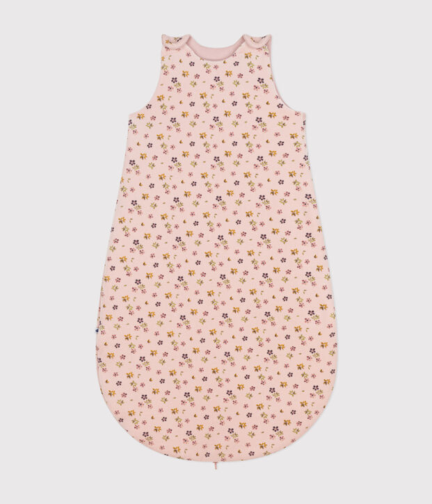 Gigoteuse en velours b&eacute;b&eacute; TOG 3 rose/multicouleur