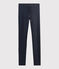 Legging en jersey enfant fille bleu SMOKING/jaune OR