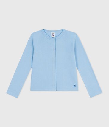 Cardigan enfant en coton uni