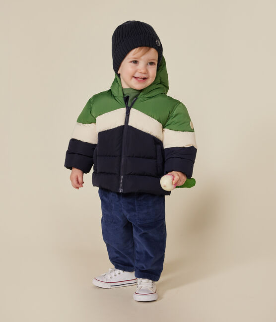 Doudoune colorblock avec capuche bébé PALMERAIE/ MULTICO