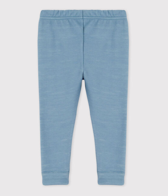 Legging bébé en jersey laine et coton bleu ROVER
