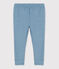 Legging bébé en jersey laine et coton bleu ROVER