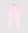Dors-bien bébé fille en velours rose rose VIENNE
