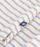 Tee-shirt le Boxy en tubique femme blanc AVALANCHE/ SKY CHINE