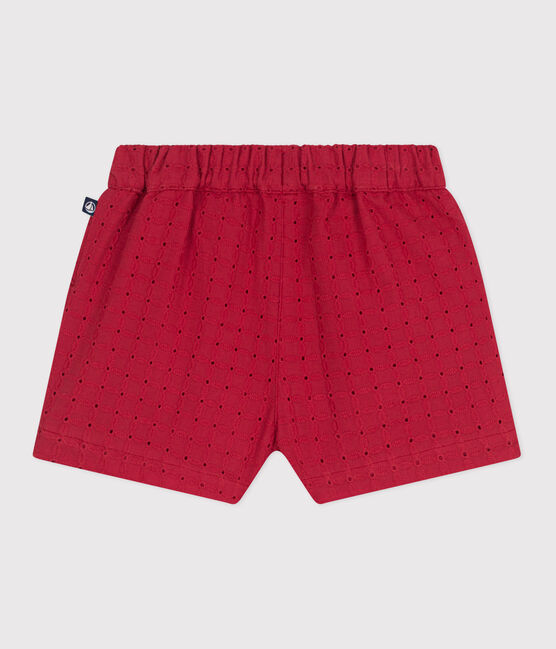 Short bébé en popeline broderie anglaise SPI
