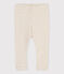 Legging bébé en maille côtelée beige MONTELIMAR CHINE