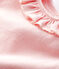 Body manches longues bébé fille rose MINOIS